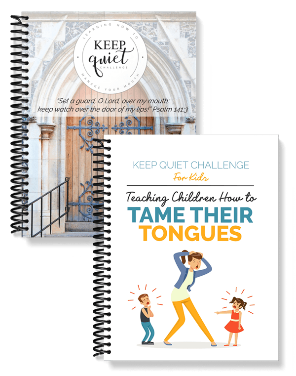 Keep Quiet Challenge Bundle - Taming the Tongue Bible Study