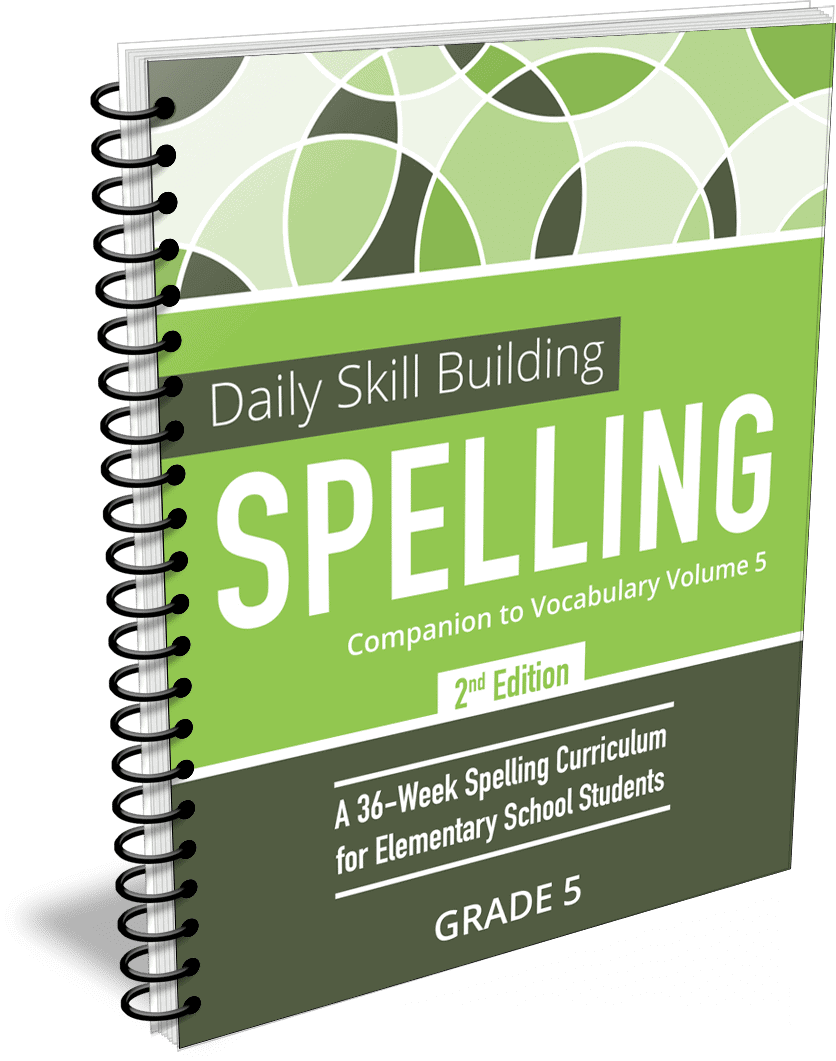 Daily Skill Building: Spelling Grade 5 Companion 2nd Edition