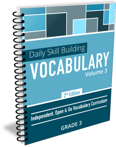 Daily Skill Building: Vocabulary - Grade 3 Second Edition