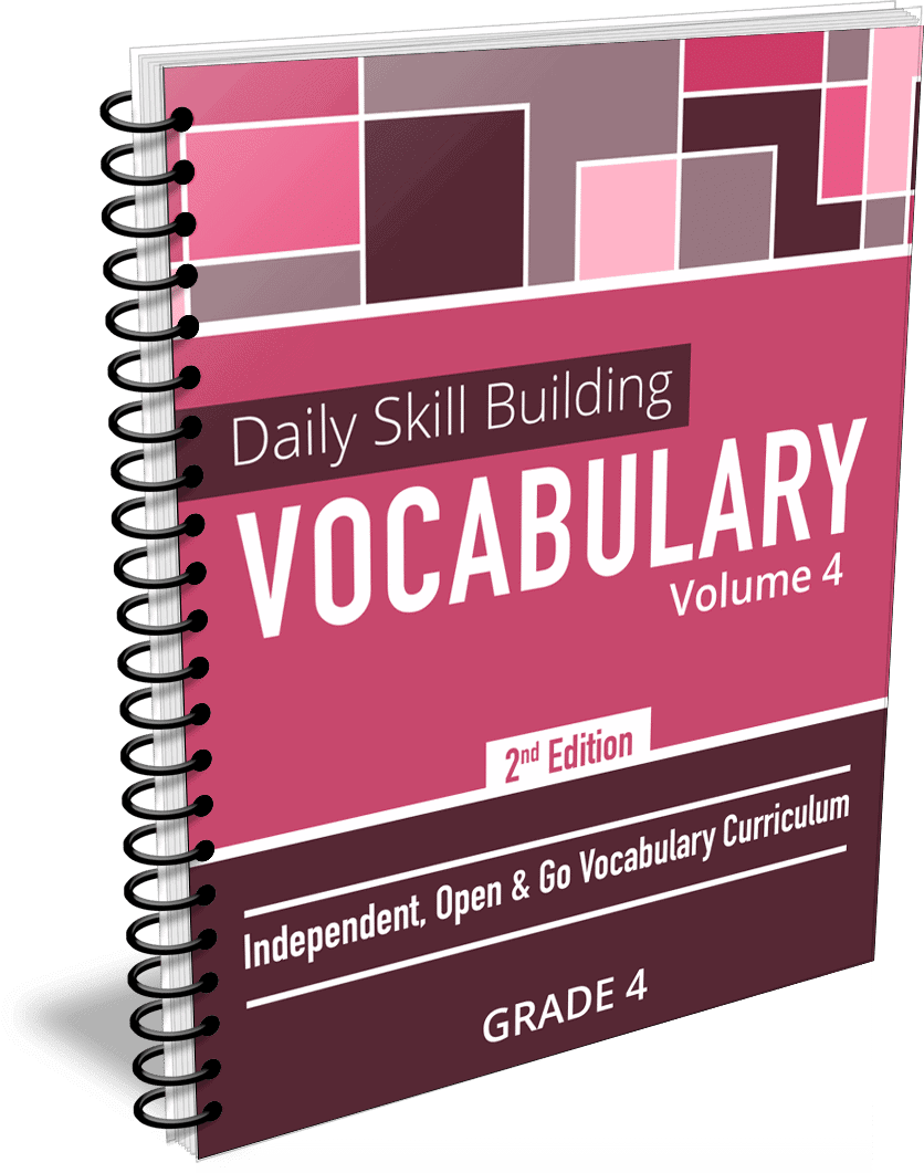 Daily Skill Building: Vocabulary - Grade 4 Second Edition