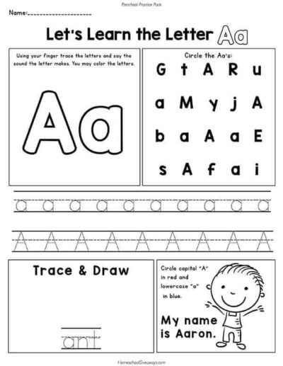 Preschool Practice Pack: 13 Weeks of Letters, Shapes, Numbers, Colors, & Bible Memory