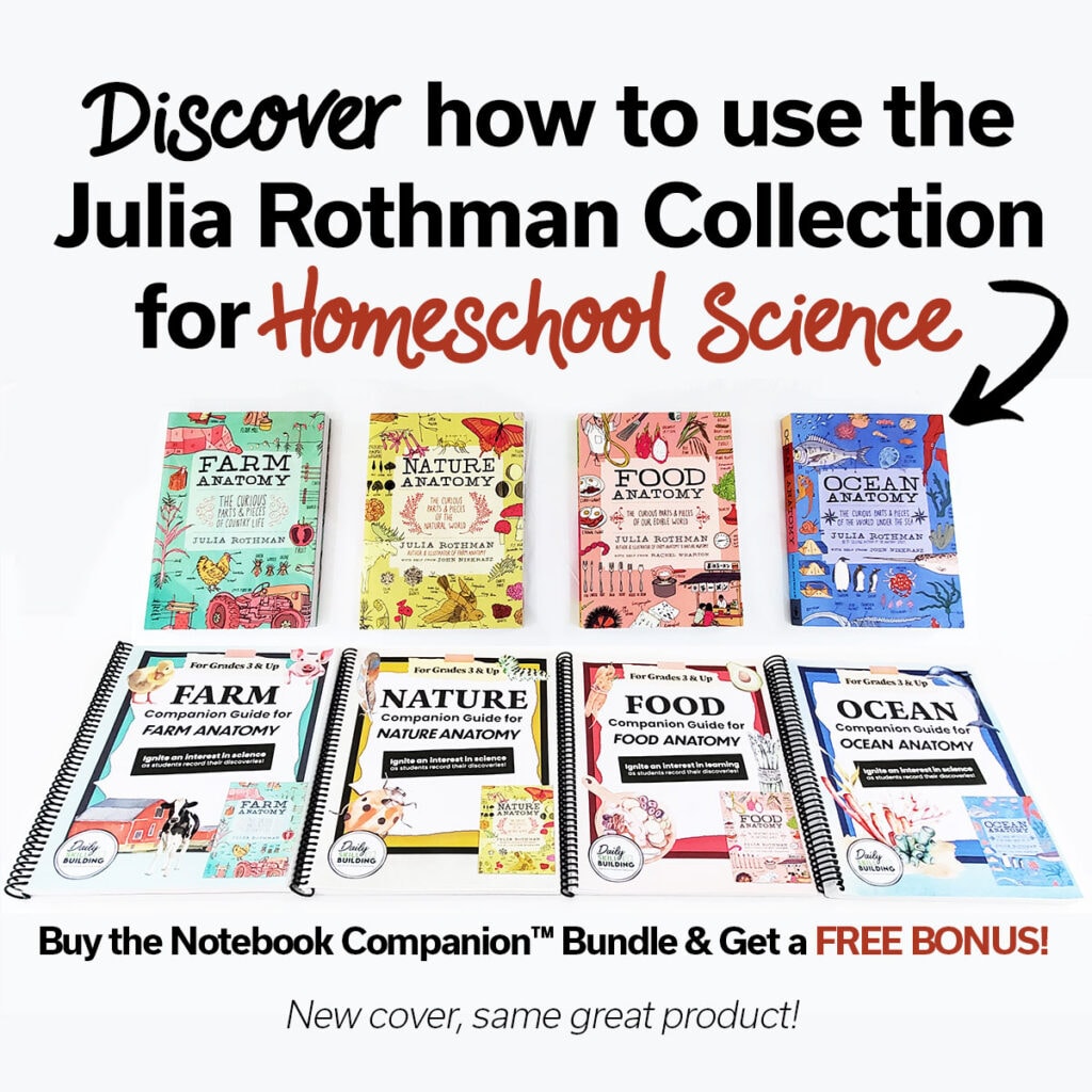 How to Use the Julia Rothman Collection for Homeschool Science