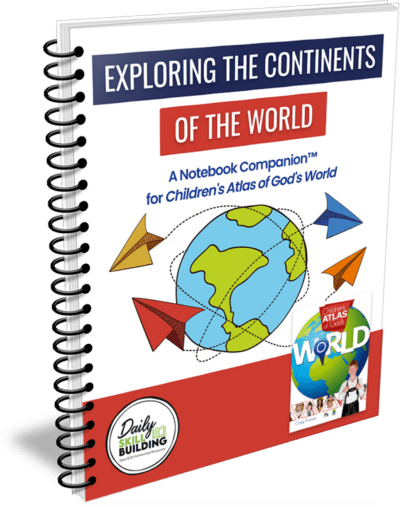 Exploring the Continents of the World Notebook Unit