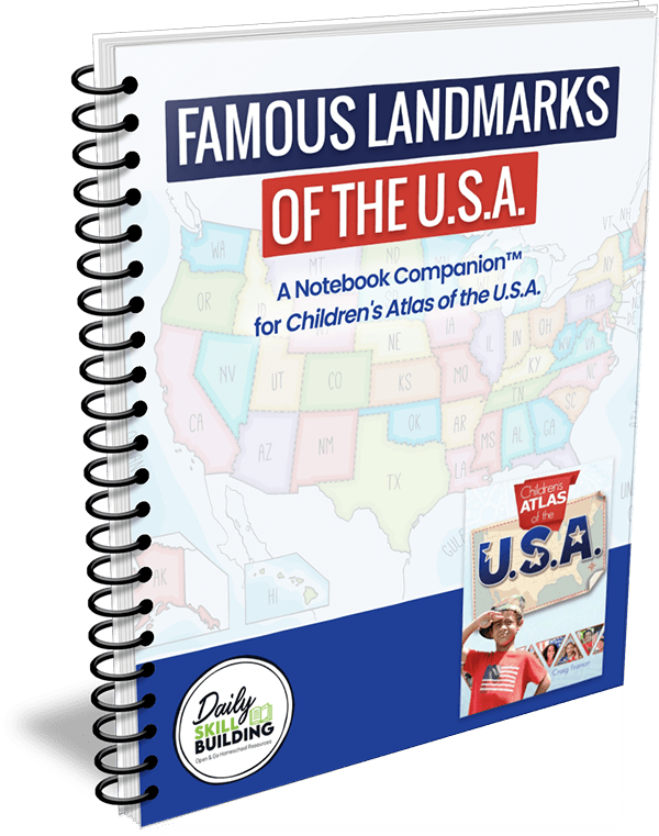 Famous Landmarks of the U.S.A Notebook Companion™