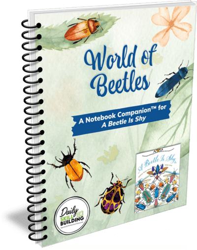 A Beetle Is Shy - A Notebook Companion™ for A Beetle Is Shy by Dianna Hutts Aston