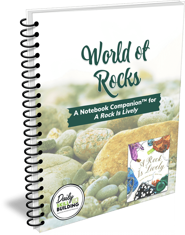 World of Rocks - A Notebook Companion™ for A Rock Is Lively by Dianna Hutts Aston