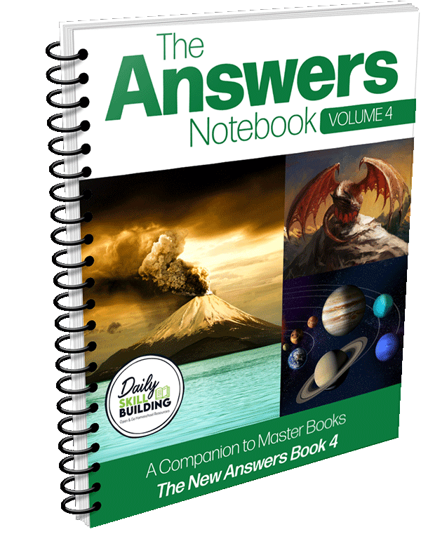 Answers Notebook Volume 4 - A Master Books Notebook Companion™