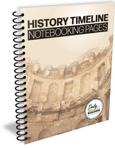 History Timeline Notebook