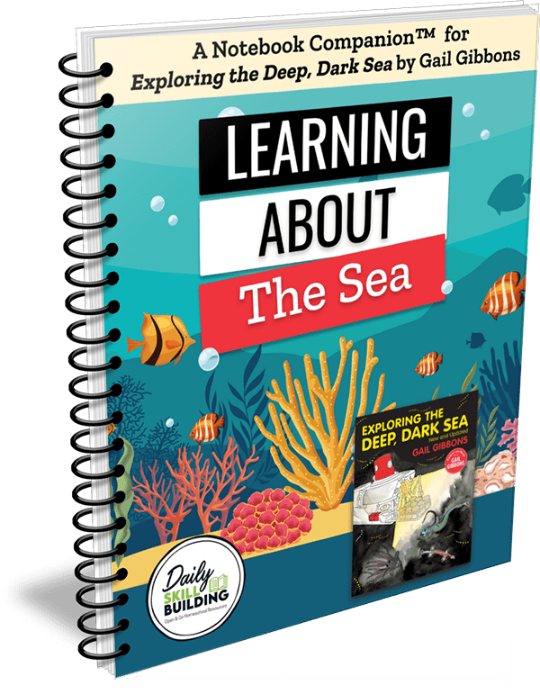 Learning About The Sea Gail Gibbons Notebook Companion™