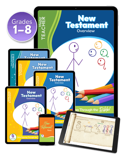 A Chronological Bible Study of the New Testament for Grades 1 to 8