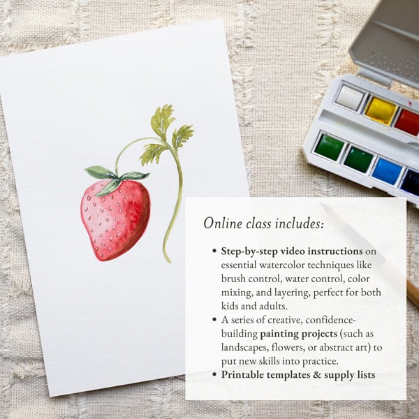 Intro to Watercolor Class by Brighter Day Press - Image 2