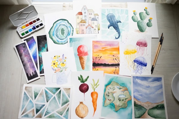 Intro to Watercolor Class by Brighter Day Press - Image 15