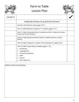 Farm To Table Sample