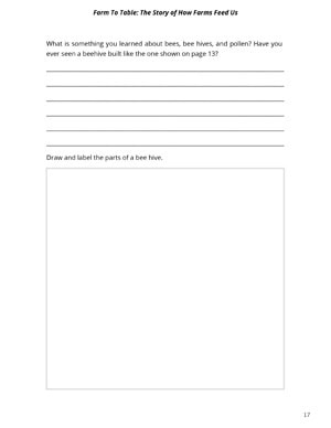 Farm To Table Sample