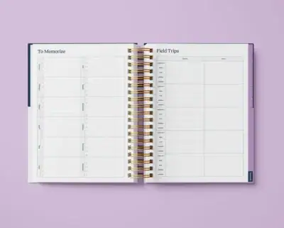 The Well Ordered Homeschool Planner (Undated) - Image 4