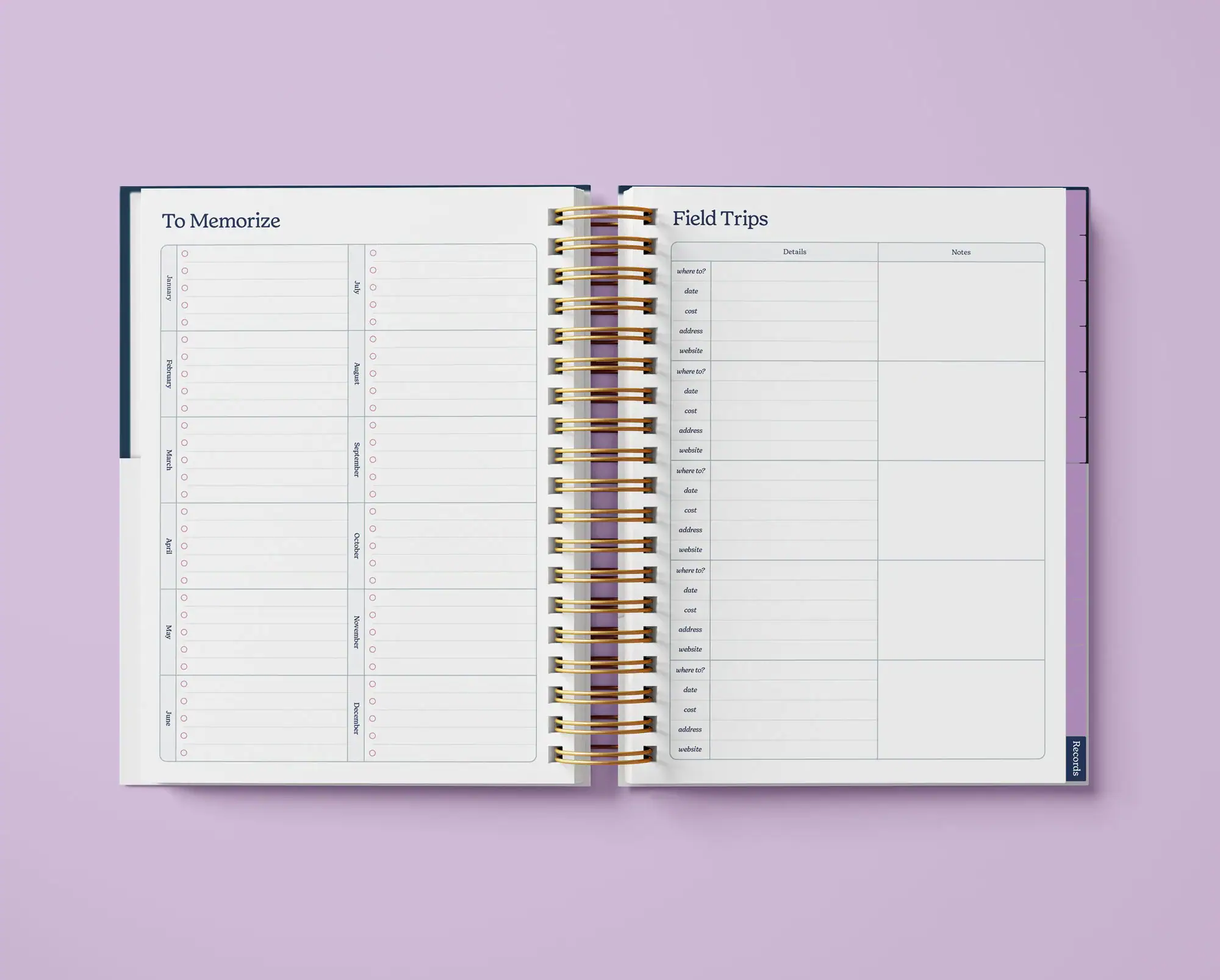 The Well Ordered Homeschool Planner (Undated) - Image 4