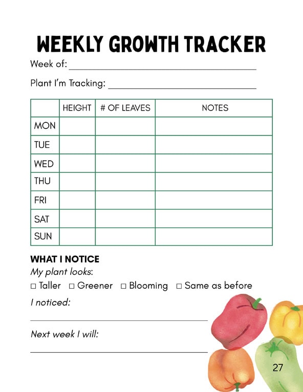 Let's Plan! A Student's Guide to Growing the Tower Garden Indoors - Image 9