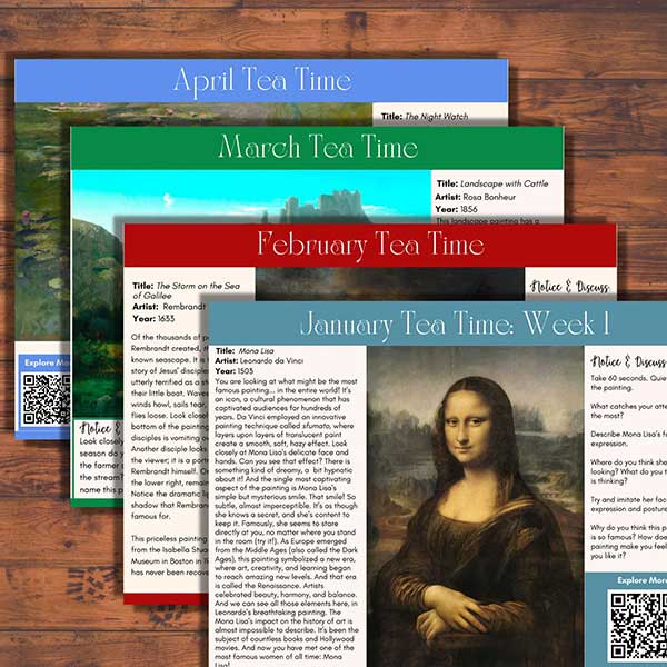 1 Year Tea Time Seasonal Guides (Secular)
