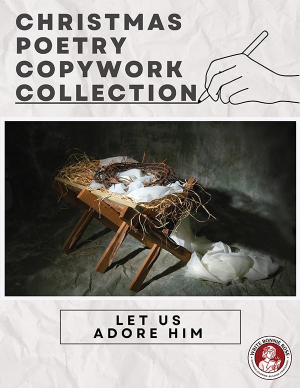Christmas Poetry Copywork Collection