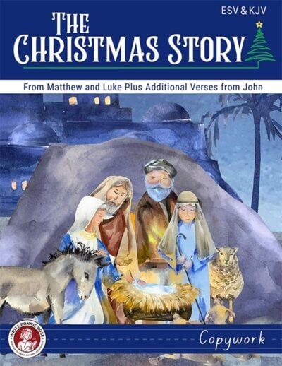 The Christmas Story Copywork