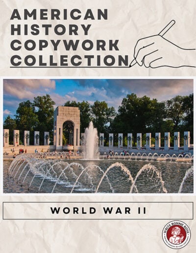 American History Copywork Collection - World War II