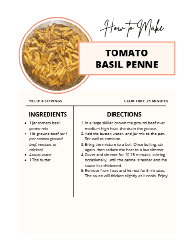 Mix In Jars Volume 2 Cookbook + Mason Jar Labels - Image 3