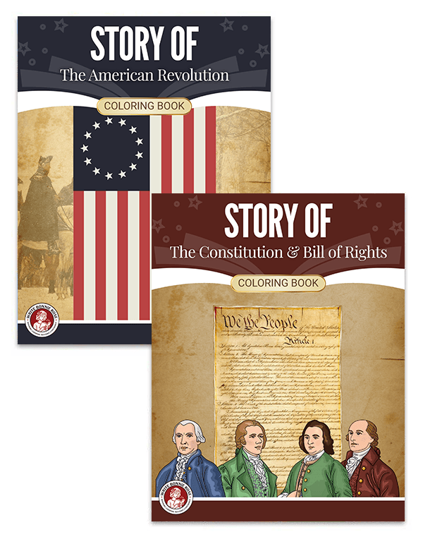Story of the Revolution & Constitution Coloring