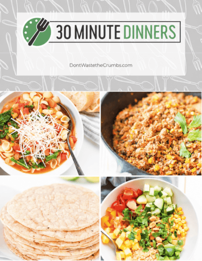 30 Minute Dinners Meal Planning Membership