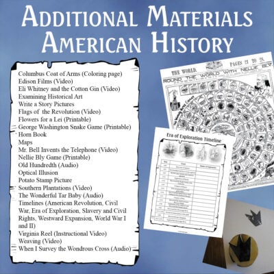 Additional Materials: American History