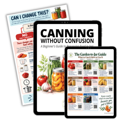 Canning Without Confusion + Garden-to-Jar Guide