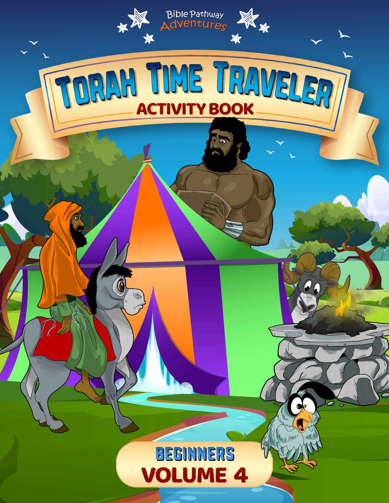 Torah Time Traveler Bible Curriculum K-2 (Vol. 4)